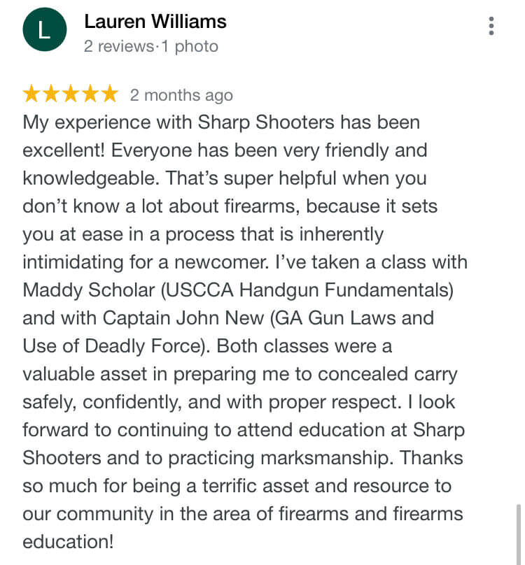 Thank you to everyone who has reviewed SharpShooters