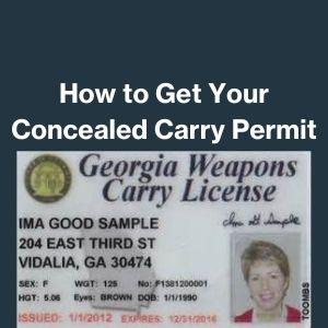 How to Get Your Concealed Carry Permit