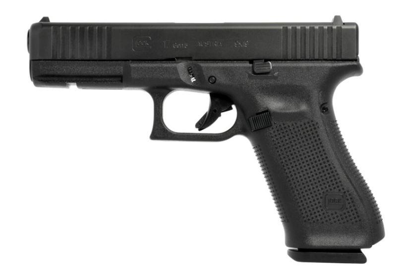 Glock 17 Gen 5 9mm Pistol 17RD Black