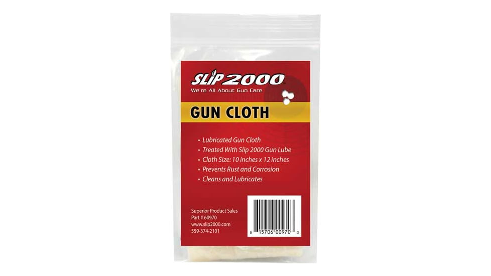 Slip 2000 Gun Cleaning Cloth 10"x12"