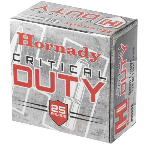 Hornady Critical Duty 9mm 135gr HP