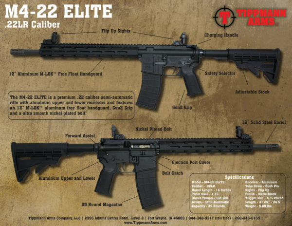 Tippmann Arms M4-22 ELITE Tactical Rifle