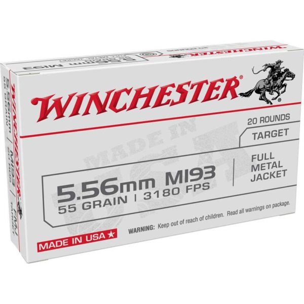 Winchester 5.56NATO FMJ 55GR