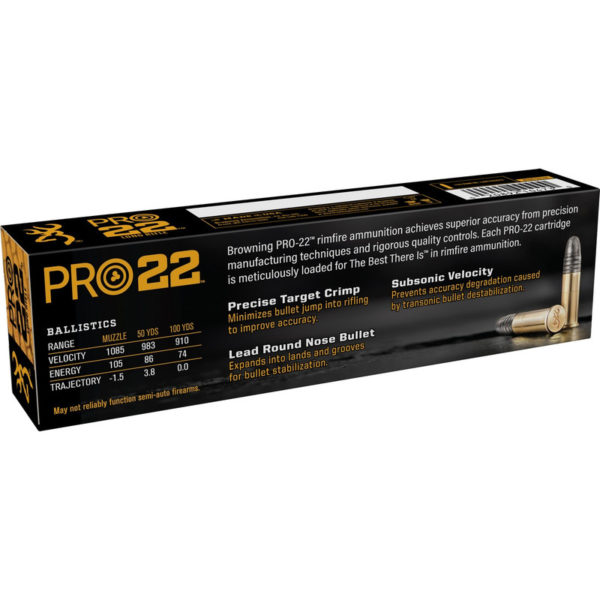 Browning Pro-22 Subsonic 22LR